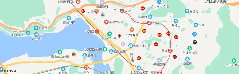 香港楊屋道橫龍街(爵悅庭)_巴士站地圖_香港巴士_妙搜巴士搜尋2025