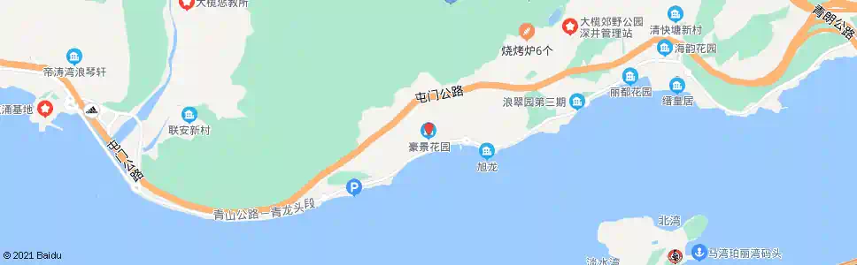 香港豪景_巴士站地圖_香港巴士_妙搜巴士搜尋2025