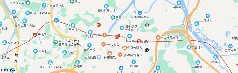 香港元朗安樂路_巴士站地圖_香港巴士_妙搜巴士搜尋2025