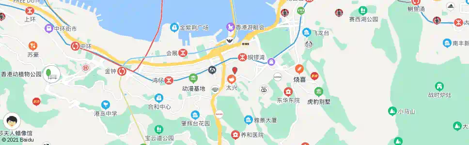 香港勿地臣街_巴士站地圖_香港巴士_妙搜巴士搜尋2025