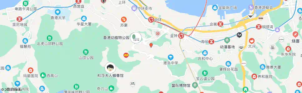 香港堅尼地道(皇后大道東)_巴士站地圖_香港巴士_妙搜巴士搜尋2025