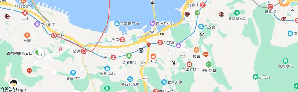 香港駱克道(消防局)_巴士站地圖_香港巴士_妙搜巴士搜尋2025