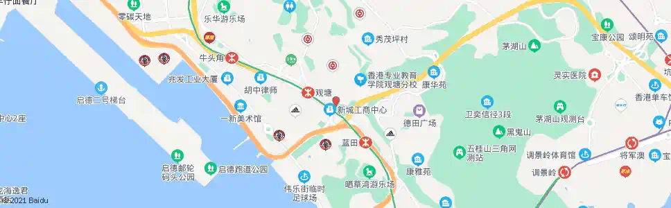 香港觀塘游泳池_巴士站地圖_香港巴士_妙搜巴士搜尋2025