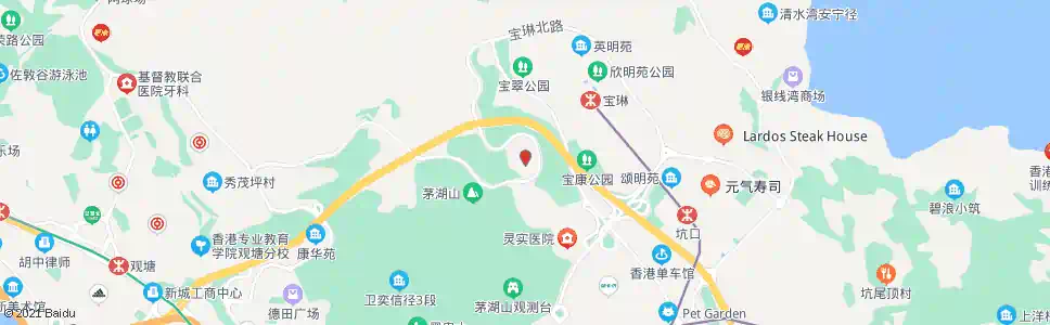 香港景嶺書院_巴士站地圖_香港巴士_妙搜巴士搜尋2025