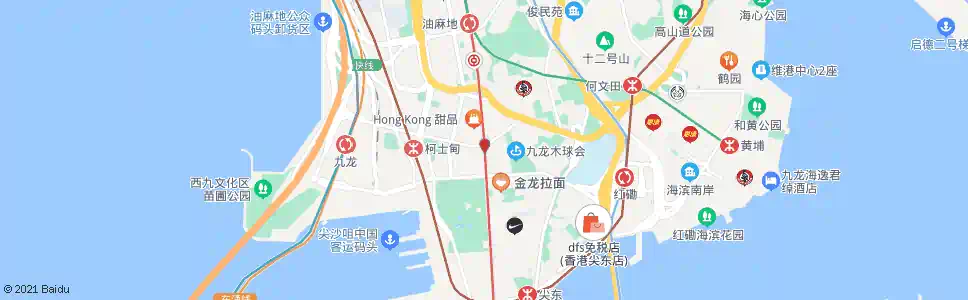 香港佐敦(渡華路)_巴士站地圖_香港巴士_妙搜巴士搜尋2025