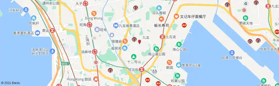 香港佛光街(雅文樓)_巴士站地圖_香港巴士_妙搜巴士搜尋2025