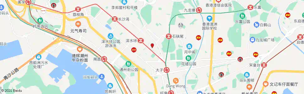 香港福華街(青山道)_巴士站地圖_香港巴士_妙搜巴士搜尋2025