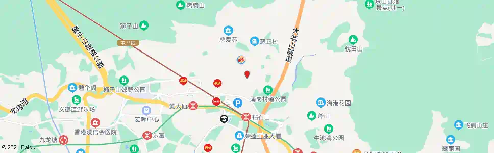 香港蒲崗村道學校村_巴士站地圖_香港巴士_妙搜巴士搜尋2025