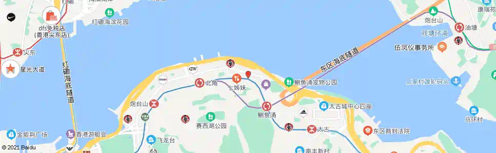 香港健康東街_巴士站地圖_香港巴士_妙搜巴士搜尋2025