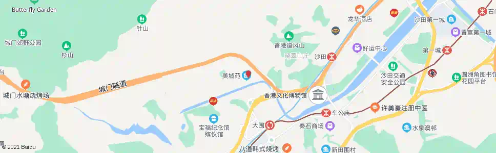 香港美城苑_巴士站地圖_香港巴士_妙搜巴士搜尋2025