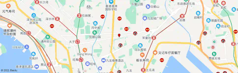 香港伯爵街(太子道西)_巴士站地圖_香港巴士_妙搜巴士搜尋2025