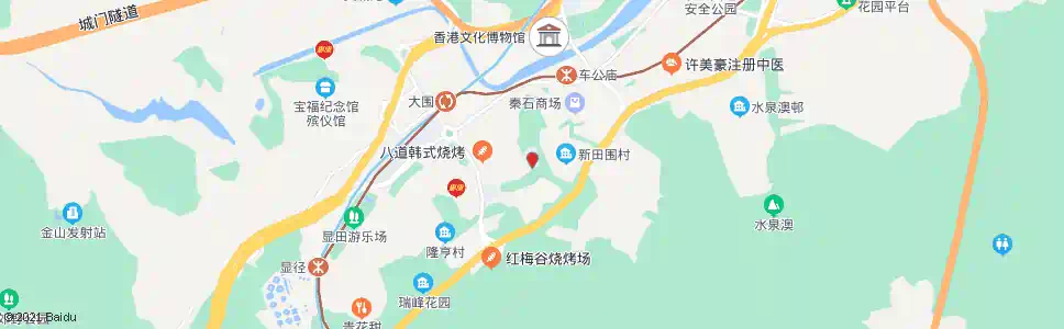 香港大圍街市(美田路)_巴士站地圖_香港巴士_妙搜巴士搜尋2025