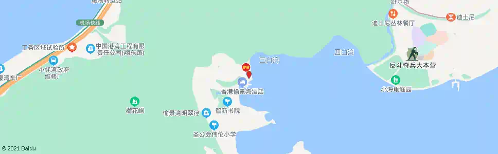 香港香港愉景灣酒店_巴士站地圖_香港巴士_妙搜巴士搜尋2025