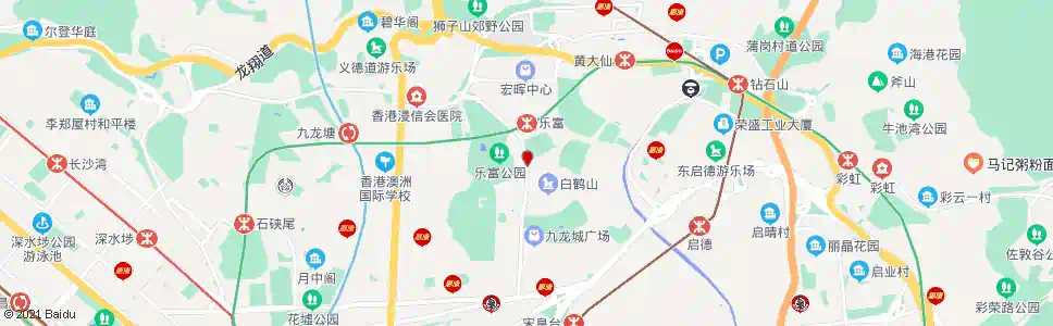 香港杏林街_巴士站地圖_香港巴士_妙搜巴士搜尋2025