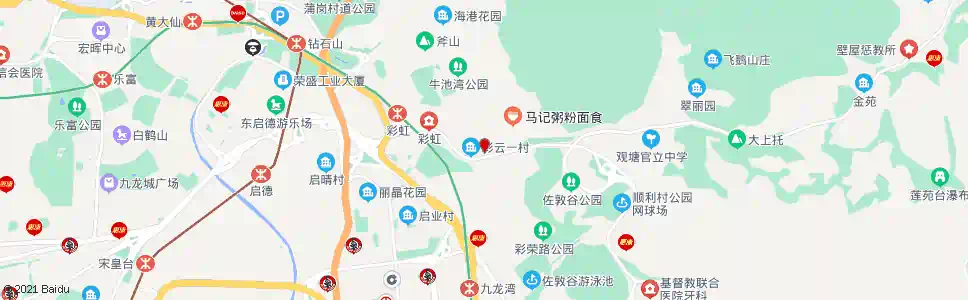 香港白虹樓_巴士站地圖_香港巴士_妙搜巴士搜尋2025