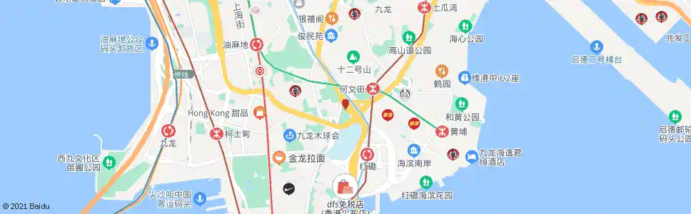 香港七星崗_巴士站地圖_香港巴士_妙搜巴士搜尋2025