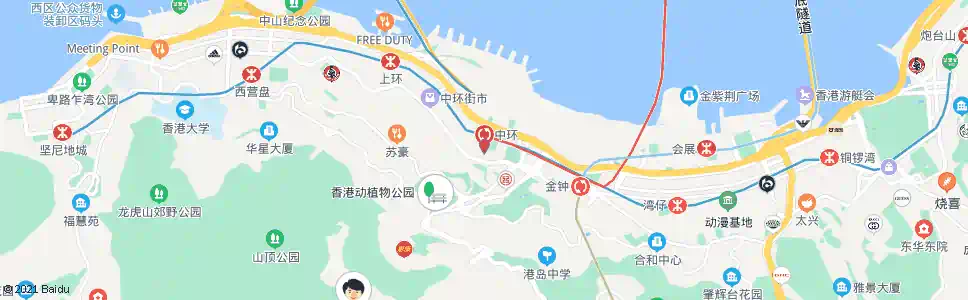 香港滙豐總行_巴士站地圖_香港巴士_妙搜巴士搜尋2025