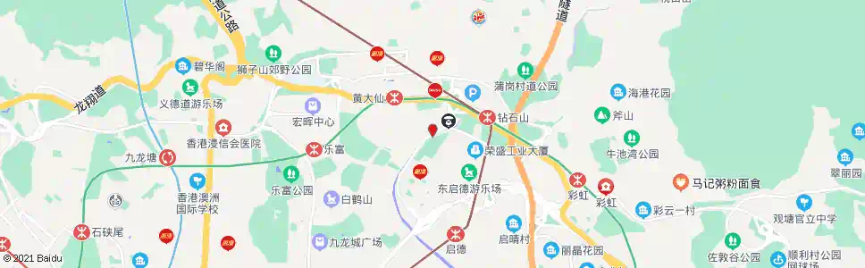 香港黃大仙警署_巴士站地圖_香港巴士_妙搜巴士搜尋2025