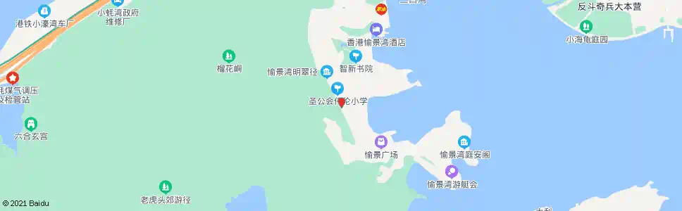 香港愉景灣道蘅暉徑_巴士站地圖_香港巴士_妙搜巴士搜尋2025