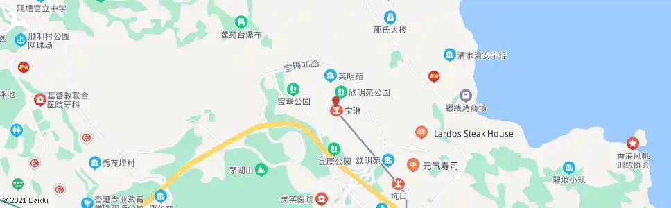 香港寶林總站_巴士站地圖_香港巴士_妙搜巴士搜尋2025