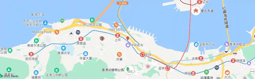 香港中保集團大廈_巴士站地圖_香港巴士_妙搜巴士搜尋2025