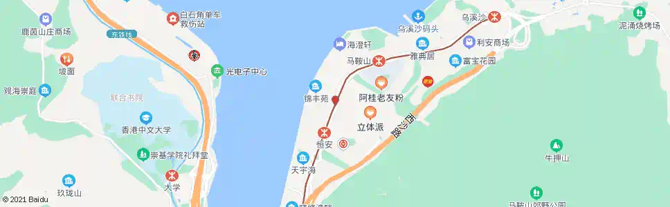 香港頌安邨_巴士站地圖_香港巴士_妙搜巴士搜尋2025