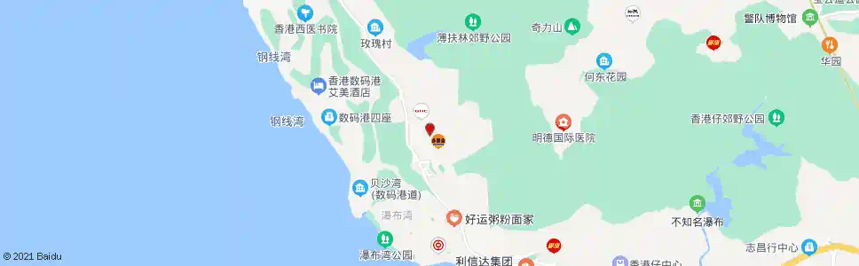 香港置富花園_巴士站地圖_香港巴士_妙搜巴士搜尋2025