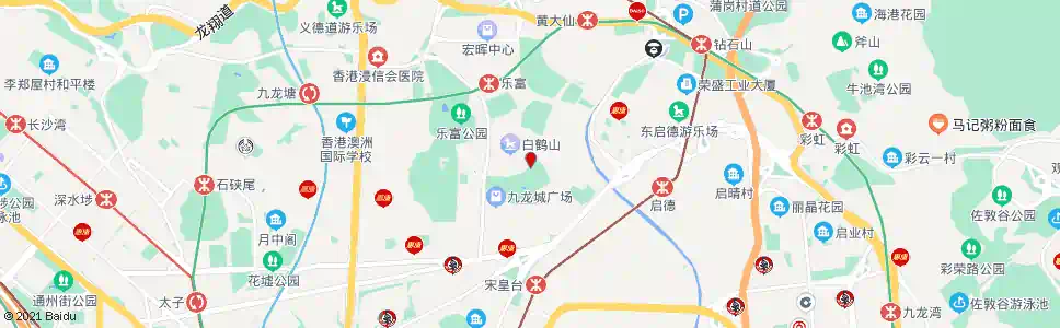 香港美東邨_巴士站地圖_香港巴士_妙搜巴士搜尋2025