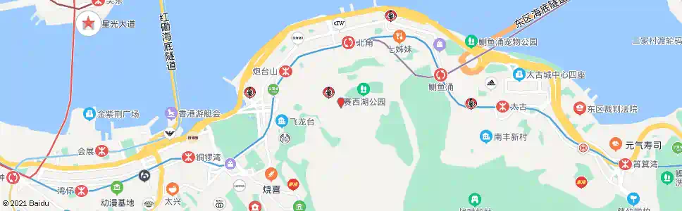 香港賽西湖公園_巴士站地圖_香港巴士_妙搜巴士搜尋2025