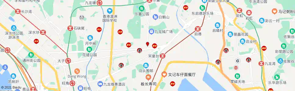 香港太子道西_巴士站地圖_香港巴士_妙搜巴士搜尋2025