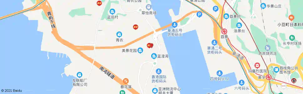香港長青邨_巴士站地圖_香港巴士_妙搜巴士搜尋2025