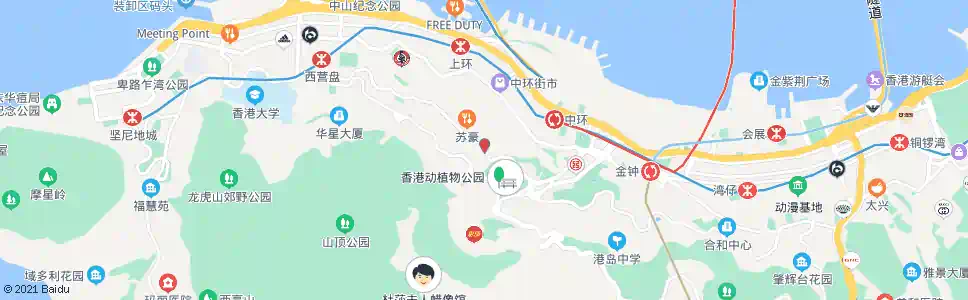 香港堅道明愛_巴士站地圖_香港巴士_妙搜巴士搜尋2025