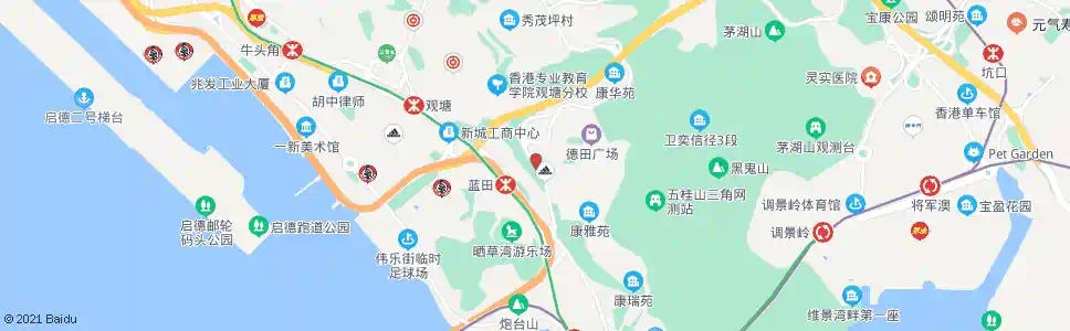 香港啓田商場_巴士站地圖_香港巴士_妙搜巴士搜尋2025
