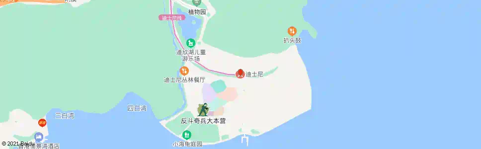 香港迪士尼站_巴士站地圖_香港巴士_妙搜巴士搜尋2025