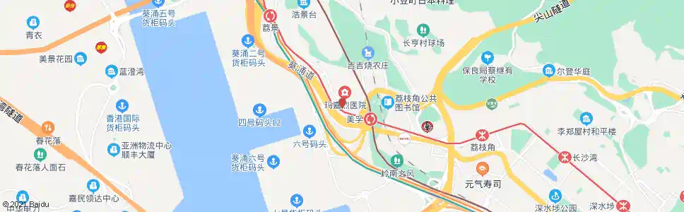 香港荔景台_巴士站地圖_香港巴士_妙搜巴士搜尋2025