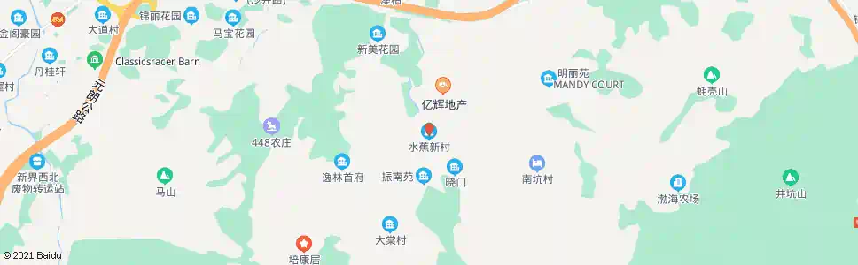 香港水蕉新村_巴士站地圖_香港巴士_妙搜巴士搜尋2025