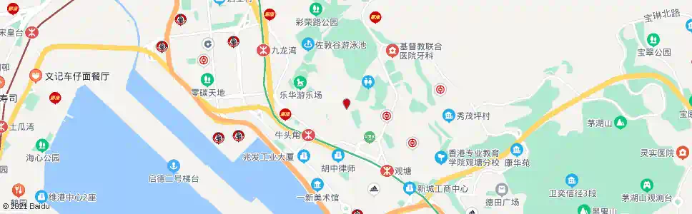 香港觀塘功樂官立中學_巴士站地圖_香港巴士_妙搜巴士搜尋2025