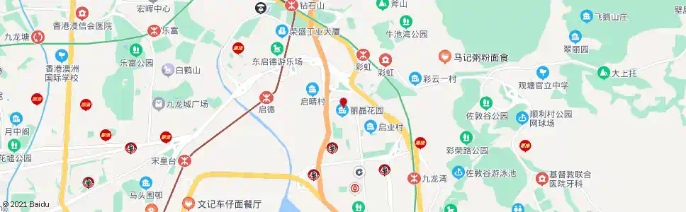 香港麗晶花園13座_巴士站地圖_香港巴士_妙搜巴士搜尋2025