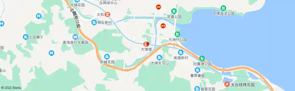 香港大埔墟_巴士站地圖_香港巴士_妙搜巴士搜尋2025