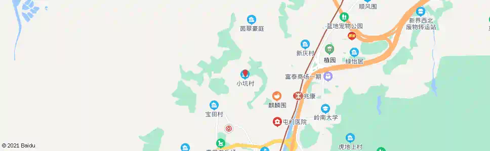 香港小坑村_巴士站地圖_香港巴士_妙搜巴士搜尋2025