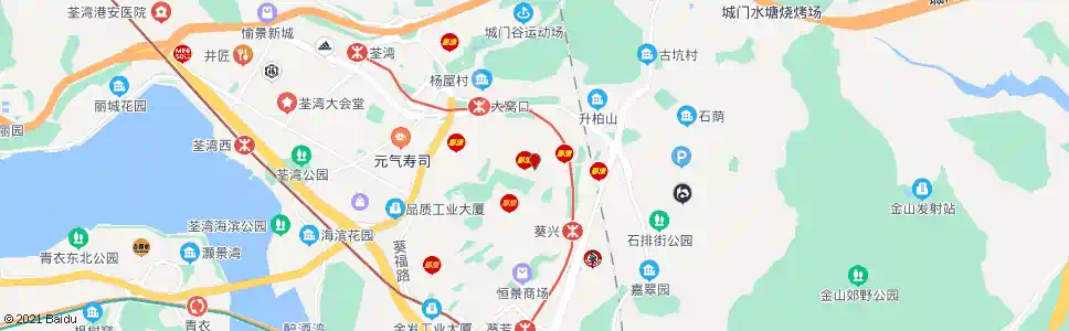 香港葵湧邨總站_巴士站地圖_香港巴士_妙搜巴士搜尋2025