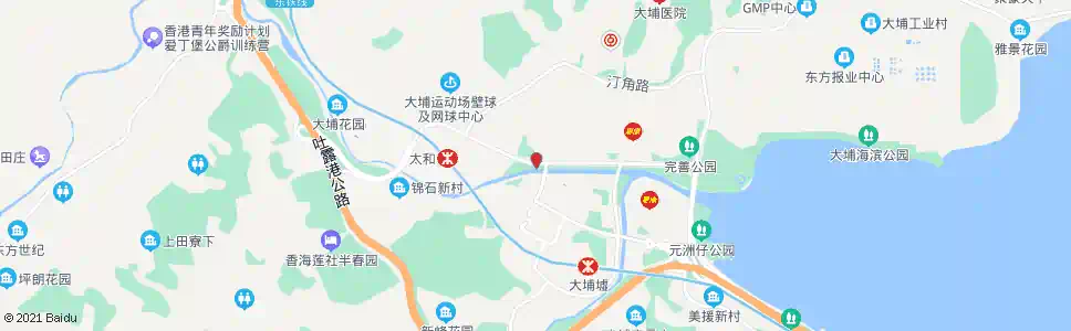 香港林村河畔_巴士站地圖_香港巴士_妙搜巴士搜尋2025