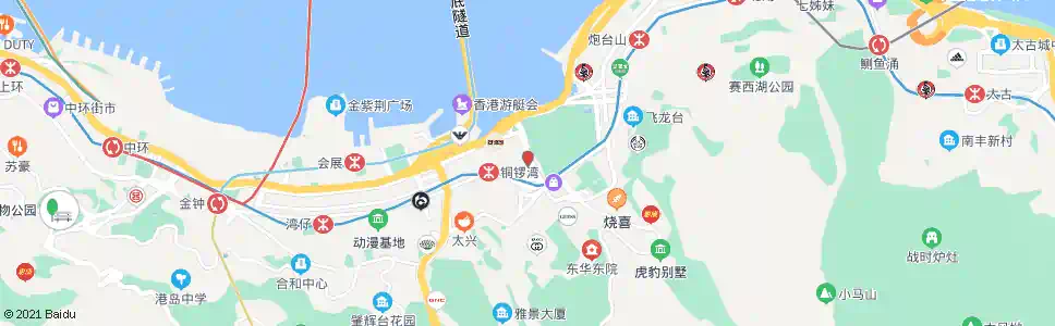 香港告士打道_巴士站地圖_香港巴士_妙搜巴士搜尋2025