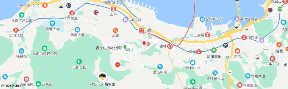香港聖約翰座堂_巴士站地圖_香港巴士_妙搜巴士搜尋2025