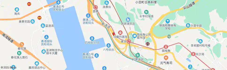香港葵湧交滙處_巴士站地圖_香港巴士_妙搜巴士搜尋2025