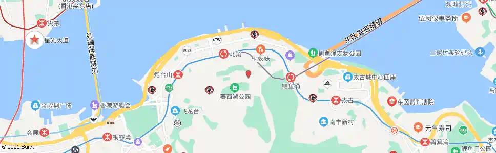 香港寶馬山道(蘇浙公學)_巴士站地圖_香港巴士_妙搜巴士搜尋2025