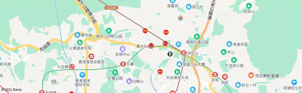 香港黃大仙站_巴士站地圖_香港巴士_妙搜巴士搜尋2025