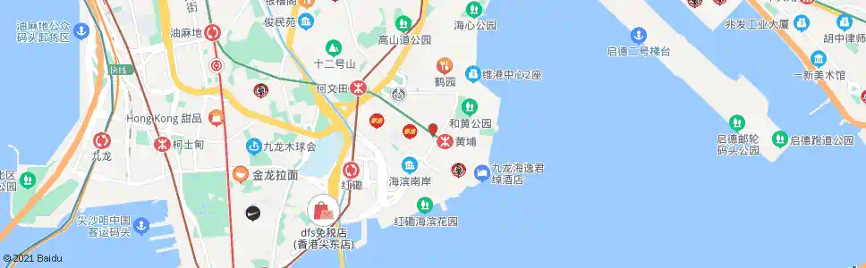 香港旺角東鐵路站_巴士站地圖_香港巴士_妙搜巴士搜尋2025