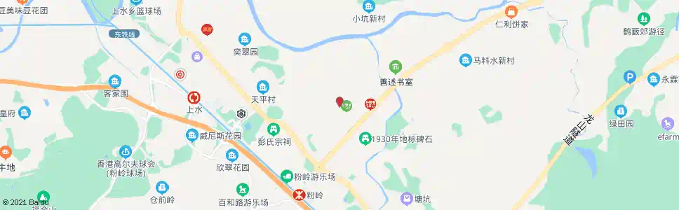 香港上水宣道小學_巴士站地圖_香港巴士_妙搜巴士搜尋2025