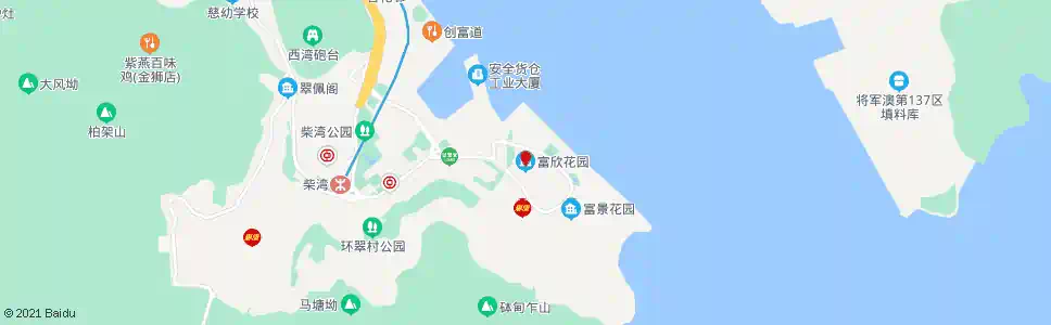 香港富欣花園(富欣道)_巴士站地圖_香港巴士_妙搜巴士搜尋2025